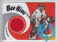 2003-04 Upper Deck Bee Hive Game-Used Jersey Jocelyn Thibault #JT-39